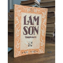 Lam Sơn thực lục - bản dịch Nhượng Tống 127051