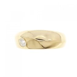 Nhẫn kim cương K18YG 0.12CT 668508