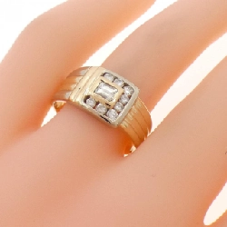 Nhẫn kim cương 750YG/750WG 0.25CT - Hàng hiệu Authentic 850583