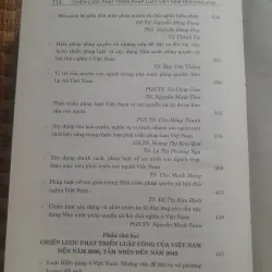 CHIẾN LƯỢC PHÁT TRIỂN PHÁP LUẬT VIỆT NAM  ĐẾN NĂM 2030... 756945