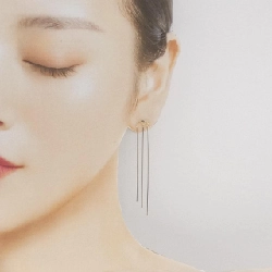 K18YG Bông tai - Hàng hiệu Authentic 869250