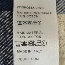 Áo sơ mi kẻ CELINE 2C59A366X - Hàng hiệu Chính hãng 901954