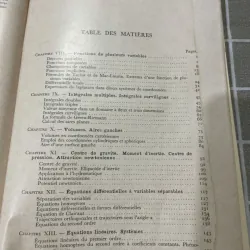 SÁCH TOÁN TIẾNG PHÁP EXERCICES D'ANALYSE 1-2, SÁCH KHỔ LỚN 556899
