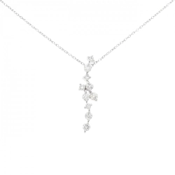 K18WG Dây chuyền kim cương 0.50CT - Hàng hiệu Chính hãng