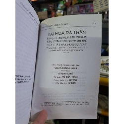 Tài hoa ra trận - nhật ký của liệt sĩ Hoàng Thượng Lân VĂN HỌC VAVO0910 921311
