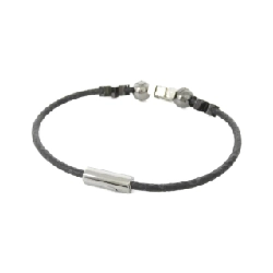 Louis Vuitton Monogram Eclipse Bracelet LV Gravity 21cm M8121D - Hàng hiệu Chính hãng 807443