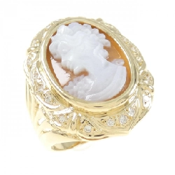 Nhẫn Shell Cameo K18YG