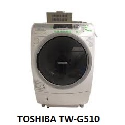 ( Used 95% ) TOSHIBA TW G510 MÁY GIẶT SẤY BLOCK