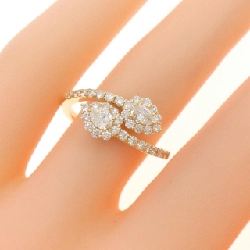 【Sản phẩm mới】Nhẫn kim cương K18YG 0.70CT 669433
