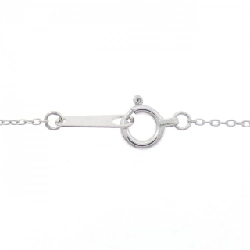 K18WG Dây chuyền kim cương chéo 0.22CT - Hàng hiệu chính hãng 856863