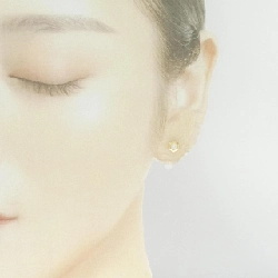 K18YG Bông tai kim cương 0.16CT - Hàng hiệu Chính hãng 868799