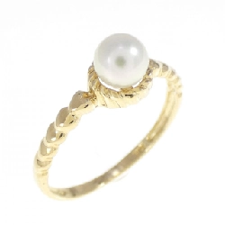 Nhẫn ngọc trai Akoya K18YG 4.6mm