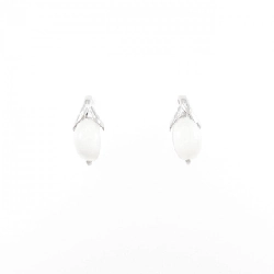 K14WG Bông tai đá mặt trăng - Hàng hiệu Chính hãng