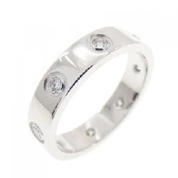 Nhẫn Cartier Mini Love Full Diamond - Hàng hiệu Authentic