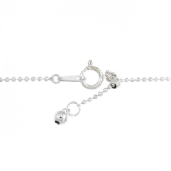 K18WG Dây chuyền bóng - Hàng hiệu Authentic 863409