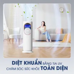 Quạt điều hoà thông minh All in One KSA368 làm mát, sưởi, diệt khuẩn chính hãng 100% 572832