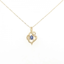 K18YG Sapphire Necklace - Hàng hiệu Authentic