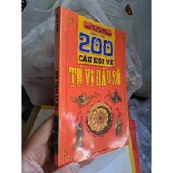 200 câu hỏi về tử vi đẩu số Thiệu Vĩ Hoa mới 80% ố 2011 HCM2507
