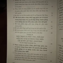 Phân công phối hợp giữa các cơ quan trong thực hiện các quyền lập pháp hành pháp, tư pháp 696794