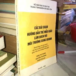 Các bài giảng hướng dẫn trẻ mẫu giáo làm quen với môi trường xung quanh
