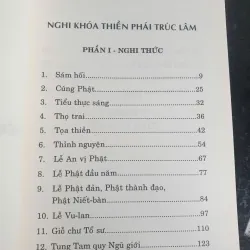 Nghi Khóa Thiền Phái Trúc Lâm - Thiền Tông Việt Nam mới 90% 695759
