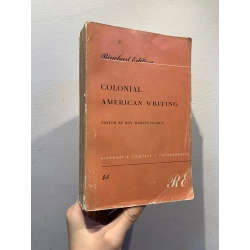 Colonial American Writing - Roy Harvey Pearce 276349