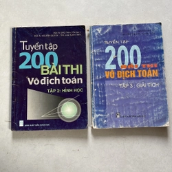 Tuyển tập 200 bài thi vô địch toán (2 quyển)
