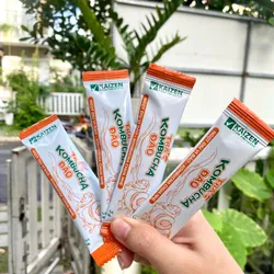 Trà Kombucha đào, Vkaizen ( hộp 10 gọi x5g)  720616