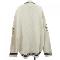 Áo khoác cardigan oversized PRADA P25N21 SOOO 1528 - Hàng hiệu Authentic 775626