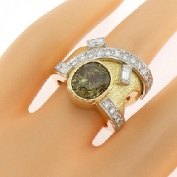 Nhẫn Chrysoberyl K18YG/PT900 4.34CT - Hàng hiệu Chính hãng 855016