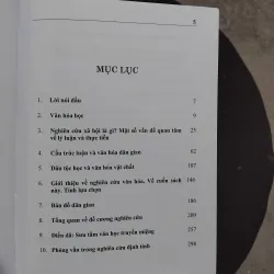 Văn hóa học những phương pháp nghiên cứu  1004728