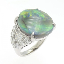 Nhẫn Opal Đen PT900 8.05CT - Hàng hiệu Chính hãng