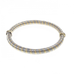 Bangle Cartier 750YG/ST - Hàng hiệu Authentic