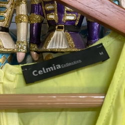 Celmia, đầm vàng Size M 521302