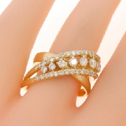 Nhẫn kim cương K18YG 0.71CT - Hàng hiệu chính hãng 853701