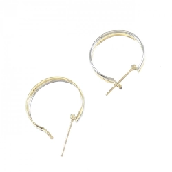 K18YG/PT900 Bông tai - Hàng hiệu Authentic 870189