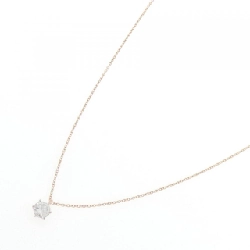 K18PG Dây chuyền kim cương 0.345CT G SI1 Tốt - Hàng hiệu Chính hãng 880477