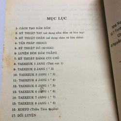 CĂN BẢN TAEKWONDO  - 190 trang, nxb: 1995 359594