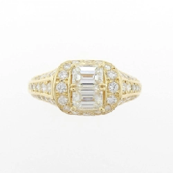 Nhẫn kim cương K18YG 0.64CT 669528