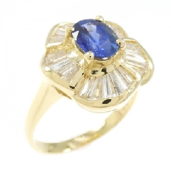 Nhẫn Sapphire 18KYG 0.96CT
