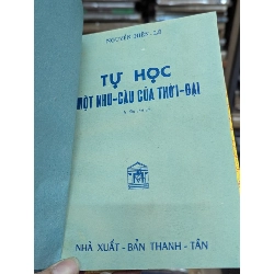 TỰ HỌC MỘT NHU CẦU CỦA THỜI ĐẠI - NGUYỄN HIẾN LÊ 193525