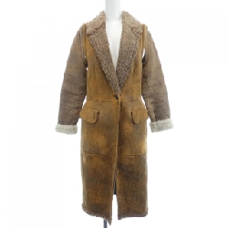 【Mã giảm giá】Áo khoác lông cừu MM6