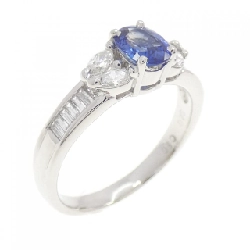 Nhẫn Sapphire PT900 0.76CT - Hàng hiệu Chính hãng