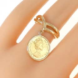 Nhẫn K18YG - Hàng hiệu Authentic 855409