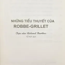 Những tiểu thuyết của Robbe Grillet 604337