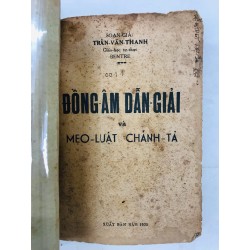 Đông âm dẫn giải - Trần Văn Thanh 128735