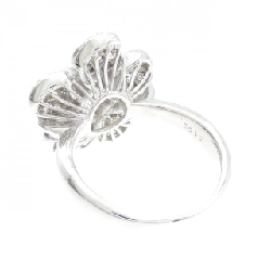 Nhẫn kim cương 750WG hoa 1.83CT - Hàng hiệu Authentic 850067