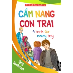 (TẶNG BOOKMARK) Cẩm Nang Con Trai - Violeta Babic - 2023, tâm lý giới tính