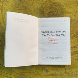 TRUYỆN NGẮN CHỌN LỌC VIẾT VỀ CÁC VĂN  790759