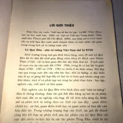 Lê Quý Đôn - Nhà tư tưởng Việt Nam thế kỷ XVIII  778494